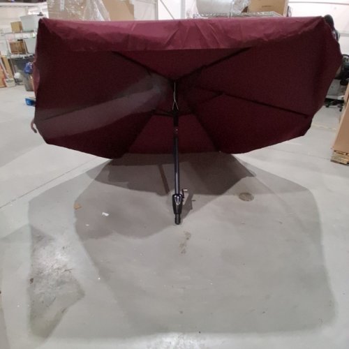 COOSHADE PATIO UMBRELLA - 7.5FT - BURGANDY (MODEL: UB24) image 4