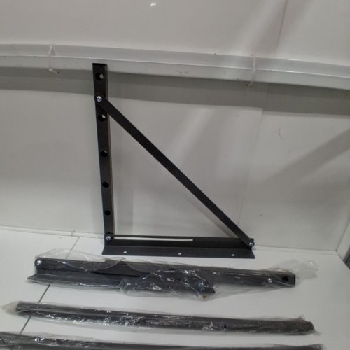 MAXXHAUL 70489 - 300LB CAPACITY FOLDABLE AND ADJUSTABLE WALL MOUNT TIRE RACK image 3