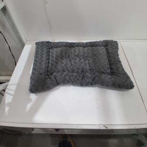 EXSNUGGY PLUSH PET BED - 30" X 19" - GRAY image 2