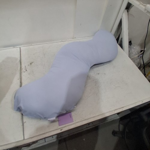 MELLOW SOFT BODY ALIGN COOLING PILLOW - 44" - LIGHT BLUE image 3