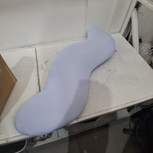 MELLOW SOFT BODY ALIGN COOLING PILLOW - 44" - LIGHT BLUE image 4