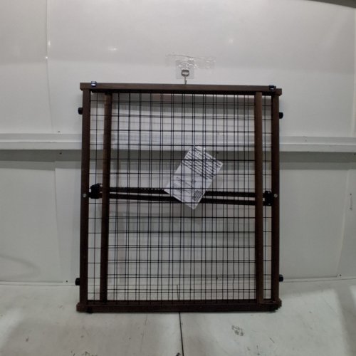 EVENFLO POSITION AND LOCK WIDE DOORWAY GATE - 26" - 42" - RUSTIC BROWN image 2