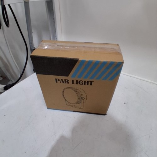 YUNHION DJ PAR SLIM STROBE LIGHT, COLOUR CHANGING/FLASHING/SOFT SPOT LIGHT, 60LED RGB, 90W- BLACK- (MODEL: LPC180). image 5