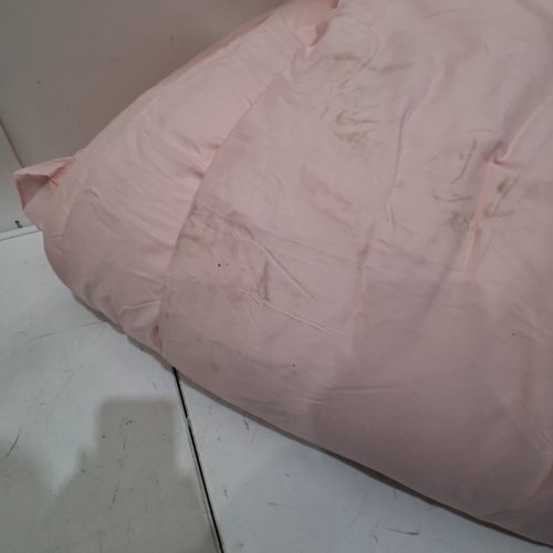 3PC DUVET AND PILLOW SHAMS SET WITH RUFFLES - QUEEN - PINK image 5