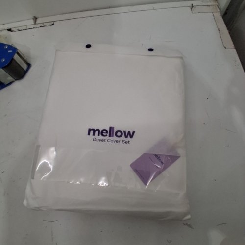 3PC MELLOW DUVET & 2 PILLOW SHAMS - KING - WHITE image 3