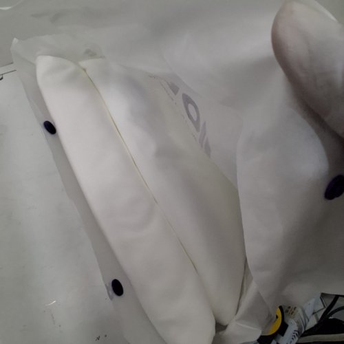 3PC MELLOW DUVET & 2 PILLOW SHAMS - KING - WHITE image 4