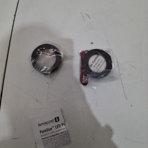 ARMACOST PUREVUE LED PUCK LIGHT - 4W 12/24 V 3000 K 2.75" DIAMETER - BLACK SATIN (MODEL: DO-FCAB4C) image 3