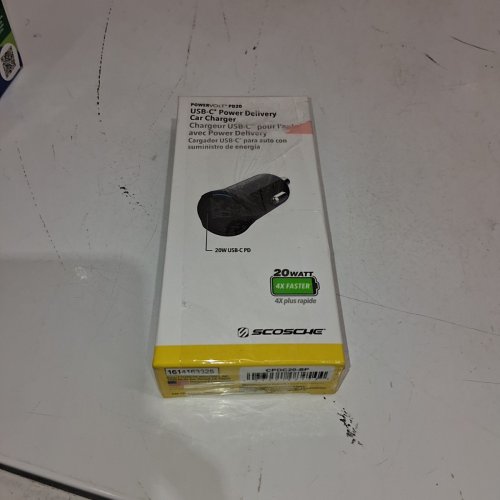 SCOSCHE POWER VOLT QC38 DUAL-PORT CAR CHARGER-20W - BLACK (MODEL: CPDCA38-SP) ) image 4
