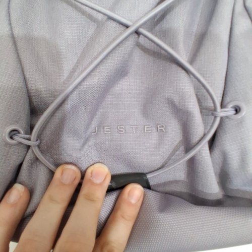 THE NORTH FACE JESTER EVERYDAY LAPTOP BACKPACK - 28 L - MINIMAL GREY DARK HEATHER image 3