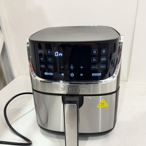 GOURMIA DIGITAL AIR FRYER WITH ONE TOUCH COOKING FUNCTIONS - 7QT - SILVER - (MODEL: GAF734) image 2