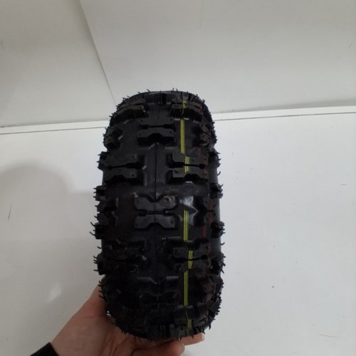 WANDA TUBELESS AGGRESSIVE SNOW BLOWER TIRE - 4.10-4, P5016 - 10 MM TREAD - BLACK image 3