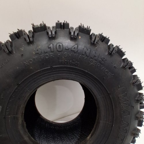 WANDA TUBELESS AGGRESSIVE SNOW BLOWER TIRE - 4.10-4, P5016 - 10 MM TREAD - BLACK image 5