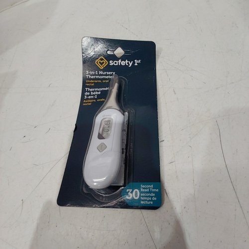 SAFETY 1ST 3-IN-1 NURSERY THERMOMETER - WHITE (MODEL: TH075) image 2
