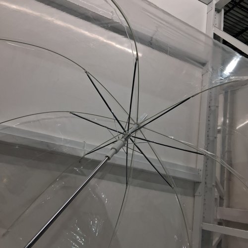 AMAZON BASICS ROUND BUBBLE UMBRELLA - 32"- CLEAR image 4