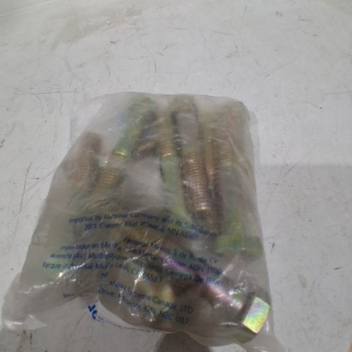 10PK FASTENAL HEX CAP SCREWS - 5/8-11" X 3.5" - YELLOW ZINC FINISH image 3