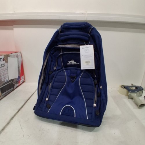 HIGH SIERRA FREEWHEEL WHEELED LAPTOP BACKPACK - 13.5" X 8.0" X 20.9" - NAVY BLUE (MODEL: 53991-3404) image 2