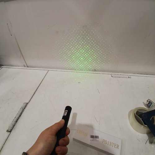 OMLCINES LONG RANGE STRONG LASER POINTER FOR OUTDOOR HIKING, ASTRONOMY DEMONSTRATION WITH MULTIPLE MODES AND ADJUSTABLE SHAPE - GREEN image 2