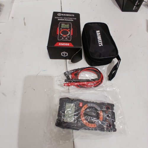 KAIWEETS DIGITAL MULTIMETER WITH CASE - 2000 COUNTS (MODEL: KM100) image 2