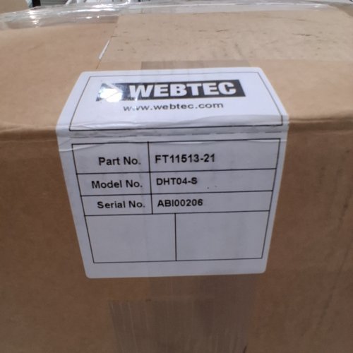 WEBTEC HIGH TENSILE ALUMINUM DIGITAL HYDRAULIC TESTER, 9 V, 6000 PSI - BLUE (MODEL: DHT04-S) image 2