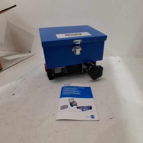 WEBTEC HIGH TENSILE ALUMINUM DIGITAL HYDRAULIC TESTER, 9 V, 6000 PSI - BLUE (MODEL: DHT04-S) image 3