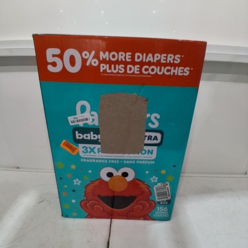 156PK PAMPERS BABY DRY ULTRA 3X PROTECTION DIAPERS - SIZE 4 image 3
