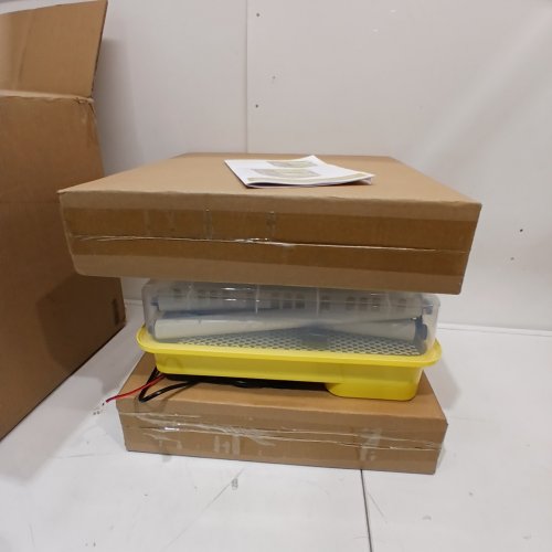 3-TIER SMART HOME INCUBATOR FOR EGGS - CLEAR, YELLOW (MODEL: TW6*6-3) image 2