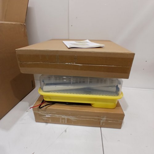 3-TIER SMART HOME INCUBATOR FOR EGGS - CLEAR, YELLOW (MODEL: TW6*6-3) image 3