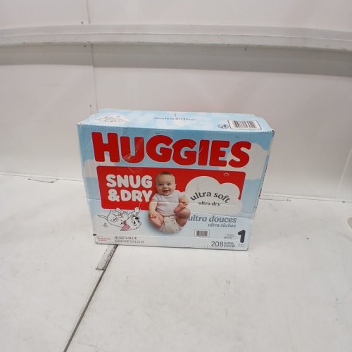 208PK HUGGIES SNUG & DRY DIAPERS - SIZE: 1 (8 LBS TO 14 LBS) - DISNEY image 2