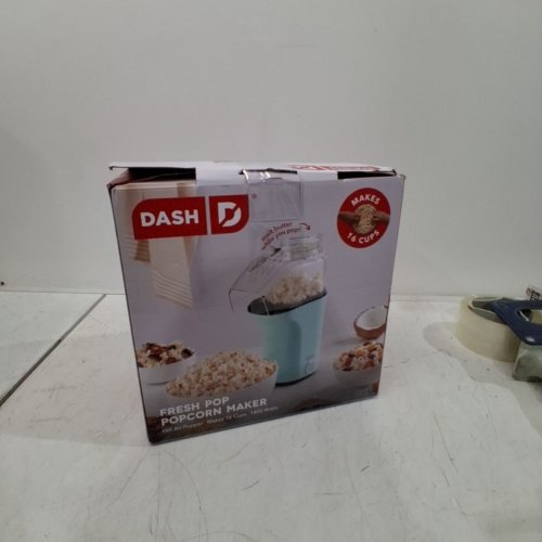 DASH FRESH POP POPCORN MAKER 505574- AQUA image 4