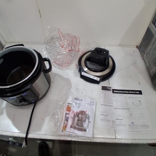 NINJA FOODI 8 QUART 9-IN-1 DELUXE XL PRESSURE COOKER & AIR FRYER - STAINLESS STEEL/SILVER - (FD401C) image 4