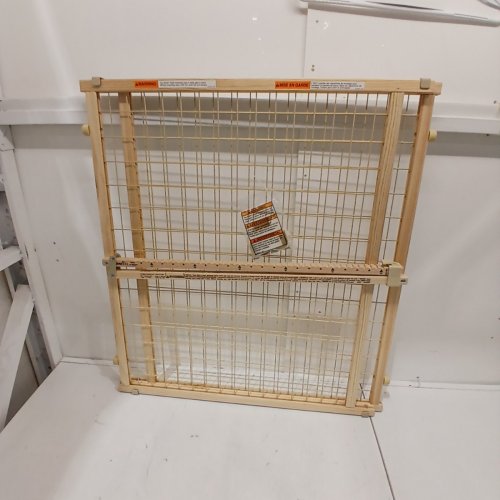 EVENFLO POSITION AND LOCK WIDE DOORWAY GATE, 31" - 50" TAN image 2