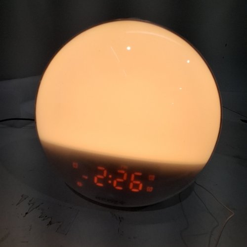 ECOZY SUNRISE ALARM CLOCK - SMART WAKE UP LIGHT WITH SUNSET/SUNRISE, APP/VOICE CONTROL, FM RADIO, SNOOZE, 7 COLOURS - FOR HEAVY SLEEPERS (MODEL: E80S) image 2