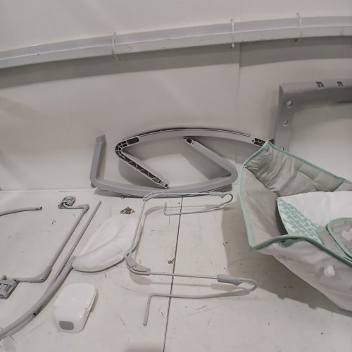 INGENUITY KEEP COZY 3-IN-1 GROW WITH ME VIBRATING BABY BOUNCER SEAT & INFANT TO TODDLER ROCKER - GREY/BLUE (MODEL: 12428) image 5