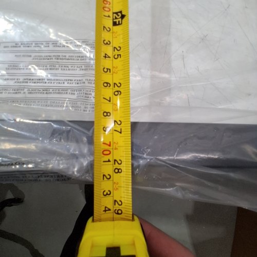 2PK GOYAPPIN SQUARE STEEL TABLE LEGS - 28" X 27" X 3" - BLACK image 4