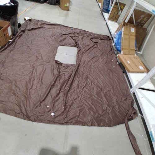 OUTSUNNY METAL POP UP CANOPY GAZEBO COVER - 11FT X 10FT - BROWN image 2