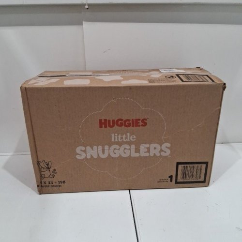 198PK HUGGIES LITTLE SNUGGLERS DIAPERS - SIZE 1 - DISNEY WINNIE THE POOH (MODEL: 56309) image 2