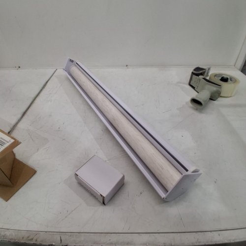 CHICOLOGY EVERYDAY CORDLESS ZEBRA ROLLER SHADE, 27" X 72" - BASIC NATURAL image 2