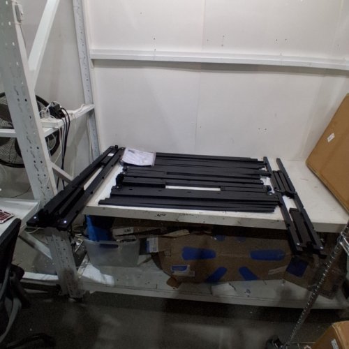 HEAVY DUTY METAL BED FRAME - KING - BLACK (ITEM: 8801) image 2