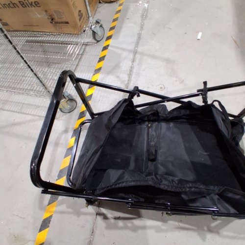 AMAZON BASICS COLLAPSIBLE FOLDING HEAVY DUTY UTILITY WAGON-265LBS MAX-BLACK (MODEL: JC160) image 6