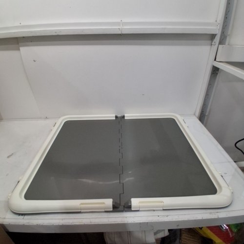 AMAZON BASICS DOG TRAINING PAD HOLDER 28" X 34" - GREY/WHITE (MODEL: TFPT-L) image 2