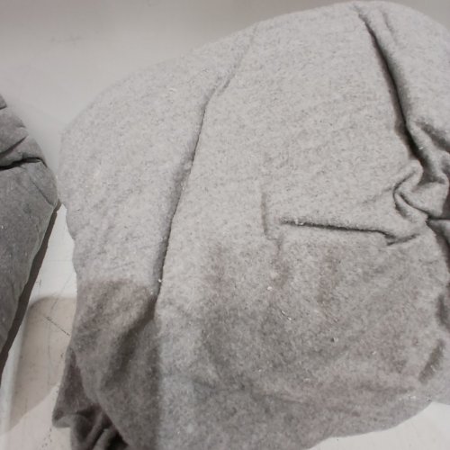 THRESHOLD ULTRA SOFT FLANNEL SHEET SET - KING - ECO MELANGE GRAY - (MODEL: 062-26-3663) image 2