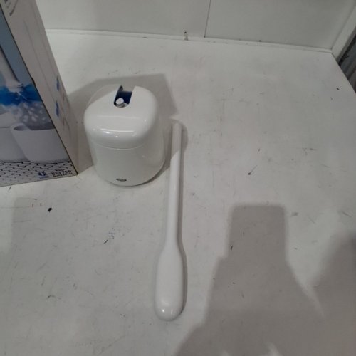 OXO SOFTWORKS TOILET BRUSH SET - WHITE AND BLUE (ITEM: 1704850) image 3