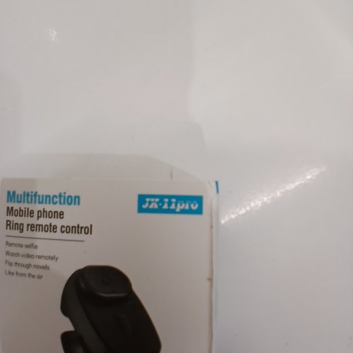 RECHARGEABLE MULTIFUNCTIONAL PAGE TURNER RING REMOTE CONTROL - BLACK (MODEL: JX-11PRO) image 2