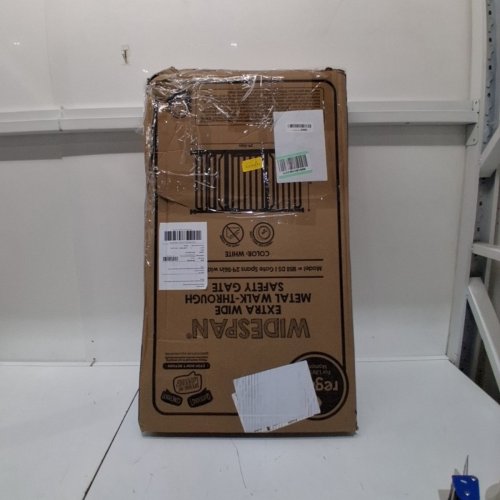 REGALO EASY-OPEN METAL SAFETY GATE - 30 X 29-56" - WHITE (MODEL: 1158 DS) image 3