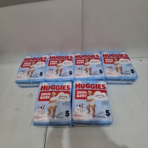 168PK HUGGIES SNUG & DRY DIAPERS - SIZE 5 image 2