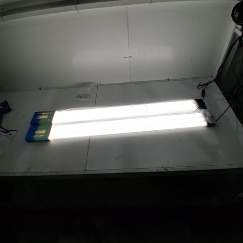 2 JESLED LED UTILITY SHOP LIGHTS - 100-277 V; 30W/40W/50W; 4000 K/5000 K/6500 K - 4FT - (MODEL: SWT0045B4L20RA5) image 2