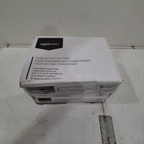 1500PK AMAZON BASICS MULTIPURPOSE COPY PAPER FOR OFFICE USE - LETTER SIZE (8.5" X 11") - WHITE image 4