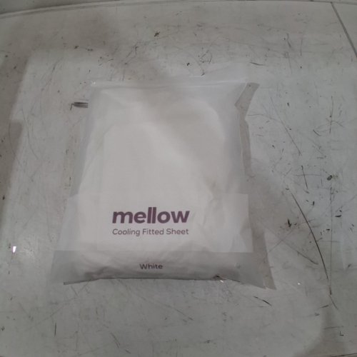 MELLOW EASY FIT COOLING FITTED SHEET - SHEET ONLY - 60" X 80" - WHITE image 2