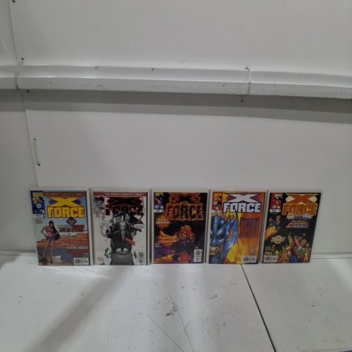 10 ASSTD MARVEL COMIC BOOKS - X-FORCE #71, #72, #73, #74, #75, #76, #77, #81, X-FORCE -1, ANNUAL #3 - VARIOUS AUTHORS image 3