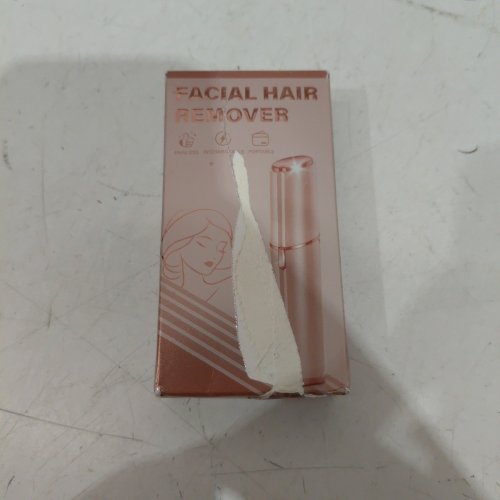 BISSUUY RECHARGEABLE FACIAL HAIR REMOVER - PINK image 2